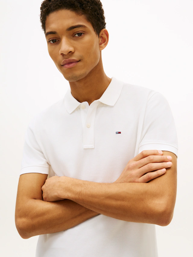 Tommy Jeans Poloshirt »TJM SLIM PLACKET POLO EXT«