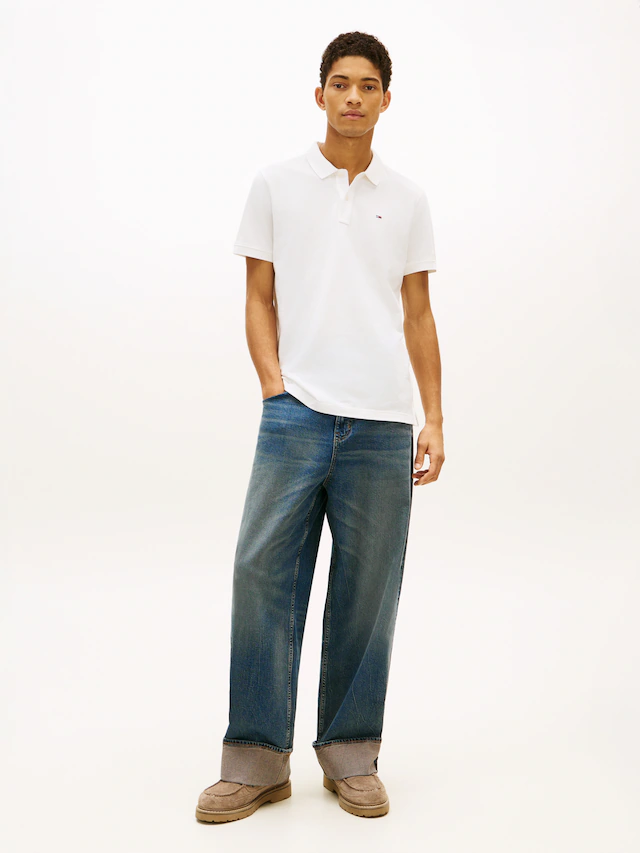 Tommy Jeans Poloshirt »TJM SLIM PLACKET POLO EXT«