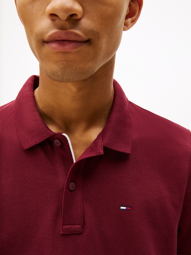 Tommy Jeans Poloshirt »TJM SLIM PLACKET POLO EXT«
