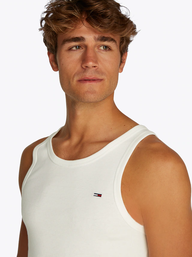 Tommy Jeans Tanktop »TJM XSLIM 2PCK RIB TANK EXT« Packung, 2er, 2 Stk. mit gerippter Struktur
