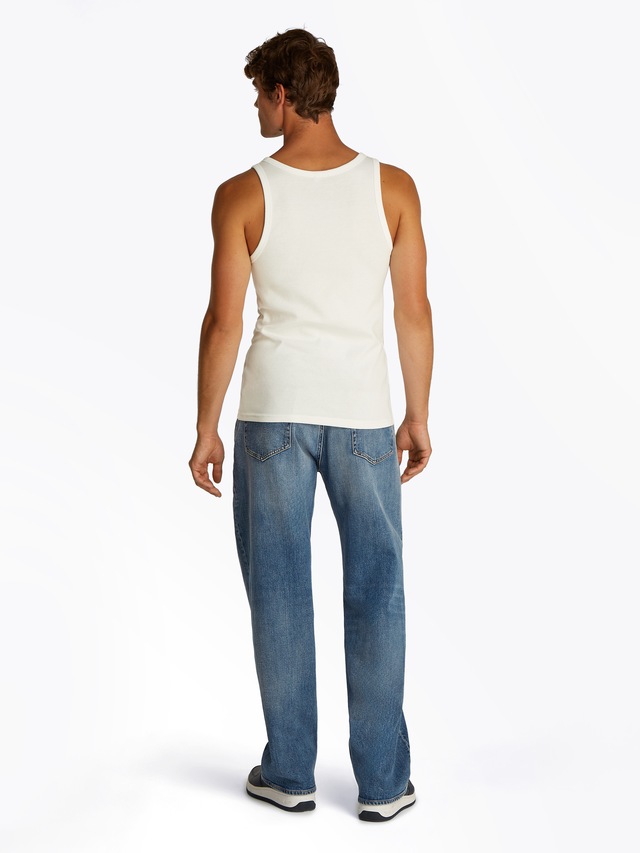 Tommy Jeans Tanktop »TJM XSLIM 2PCK RIB TANK EXT« Packung, 2er, 2 Stk. mit gerippter Struktur