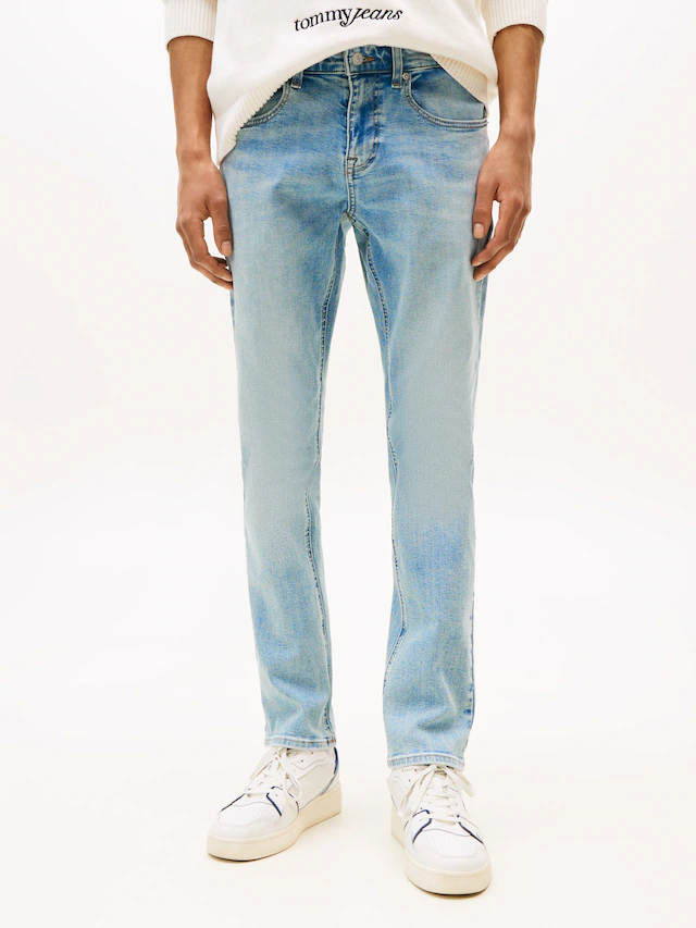 Tommy Jeans Slim-fit-Jeans »Scanton Slim« mit niedrigerer Leibhöhe, 5-Pocket-Stil