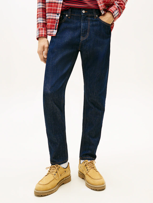 Tommy Jeans Slim-fit-Jeans »Austin Slim Tapered« zum Knöchel hin schmaler werdende Jeans mit mittlerer Leibhöhe
