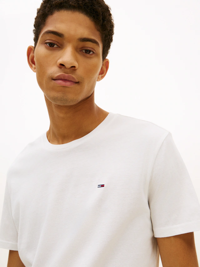 Tommy Jeans T-Shirt »TJM EXTRA SLIM 3 PACK« Packung, 3 Mit Rundhalsausschnitt