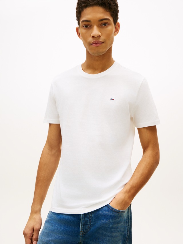 Tommy Jeans T-Shirt »TJM EXTRA SLIM 3 PACK« Packung, 3 Mit Rundhalsausschnitt