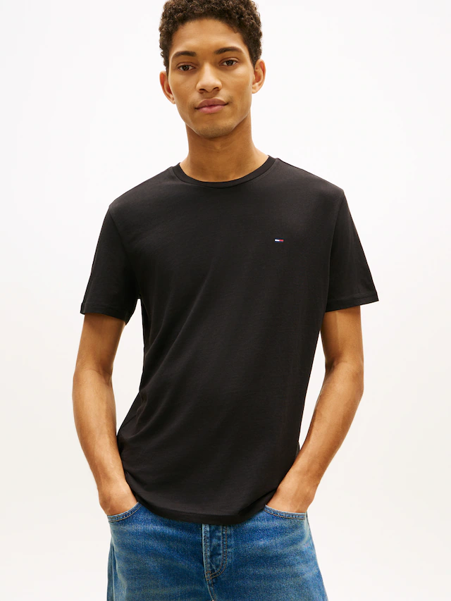 Tommy Jeans T-Shirt »TJM EXTRA SLIM 3 PACK« Packung, 3 Mit Rundhalsausschnitt