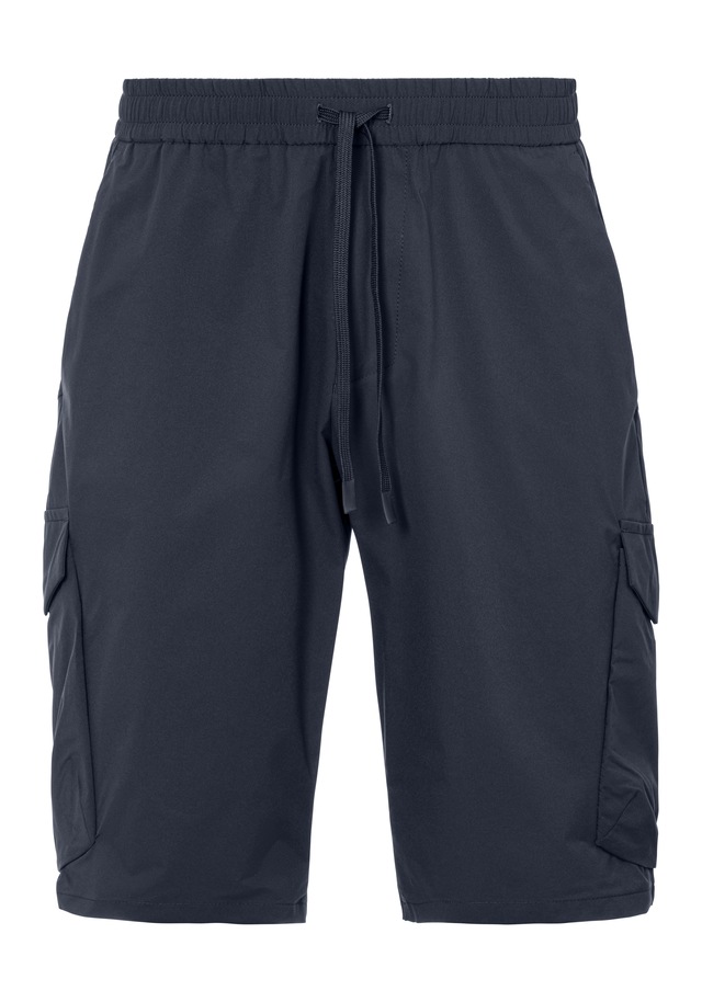 BOSS GREEN Shorts »S Urbanex-Cargo« mit Cargotaschen Cargohose Stretchhose Businesshose Anzughose
