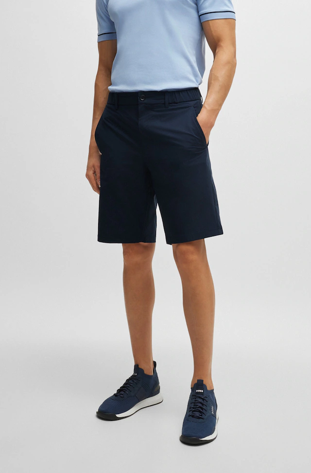 BOSS GREEN Shorts »S Speedflex« in klassischer Form Jogpants Sweatpants Stretchhose