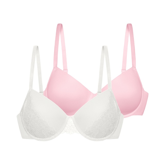 Dorina Bügel-BH 2er-Pack, Curves mit gepolsterten Cups