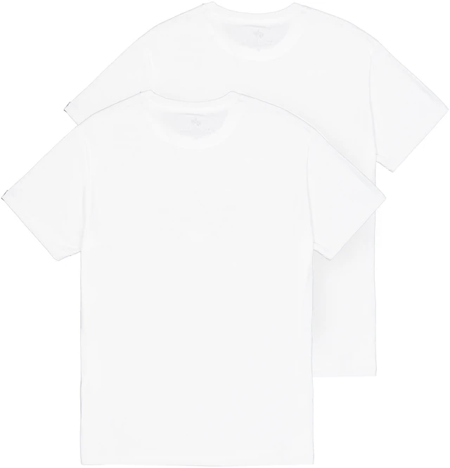 Alpha Industries Rundhalsshirt »Basic T Small Logo 2 Pack« Set, 2 Stk.