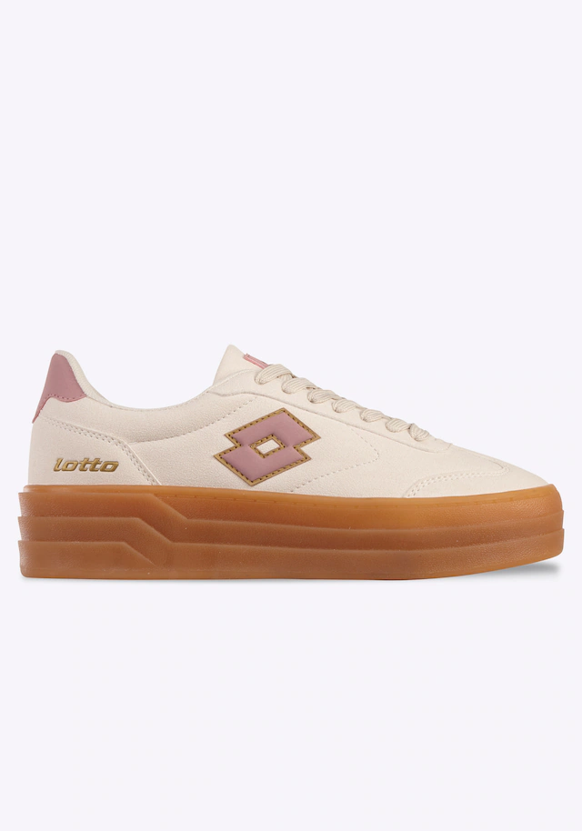 lotto Plateausneaker mit gepolsterter Schaftkante