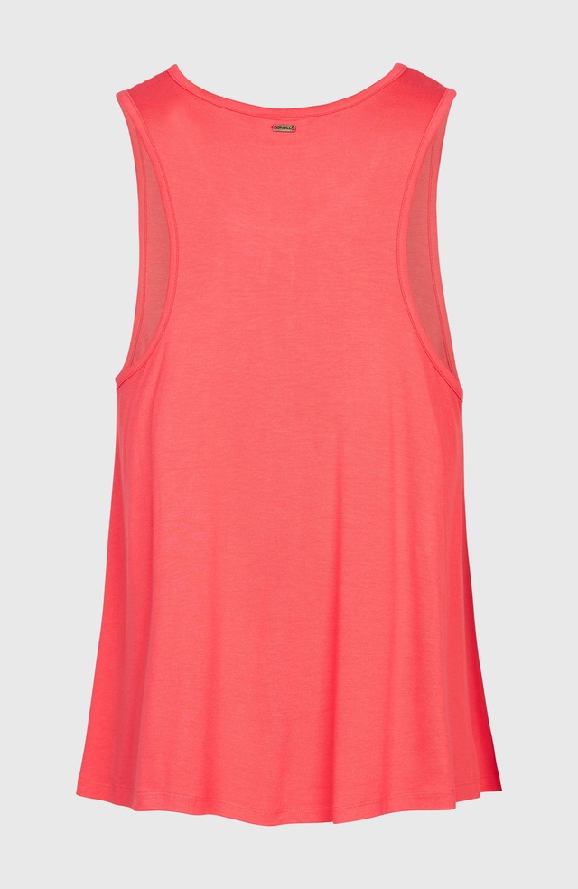 O'Neill Tanktop »ESSENTIALS TOKEENA EMBROIDERY TANK« mit bestickten Einsätzen am U-Ausschnitt, aus Viskose und Elasthan