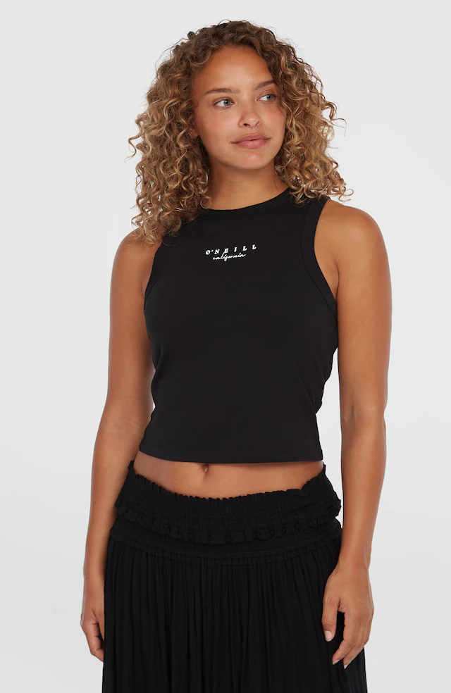 O'Neill Tanktop »SUMMER MUST HAVES GRAPHIC TANK TOP« mit vom Surfen inspirierten Prints auf Wasserbasis, aus Baumwolle