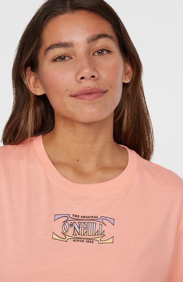 O'Neill T-Shirt »SUMMER MUSTHAVES BACK PRINT T-SHIRT« mit wasserbasierten Prints auf Brust und Rücken, lockere Passform