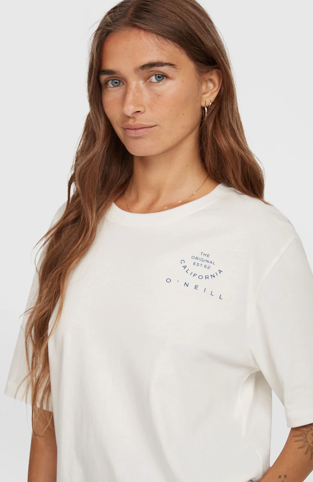 O'Neill T-Shirt »SUMMER MUSTHAVES BACK PRINT T-SHIRT« mit wasserbasierten Prints auf Brust und Rücken, lockere Passform