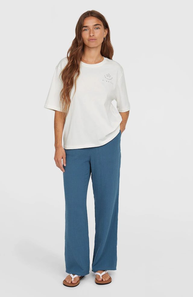 O'Neill T-Shirt »SUMMER MUSTHAVES BACK PRINT T-SHIRT« mit wasserbasierten Prints auf Brust und Rücken, lockere Passform