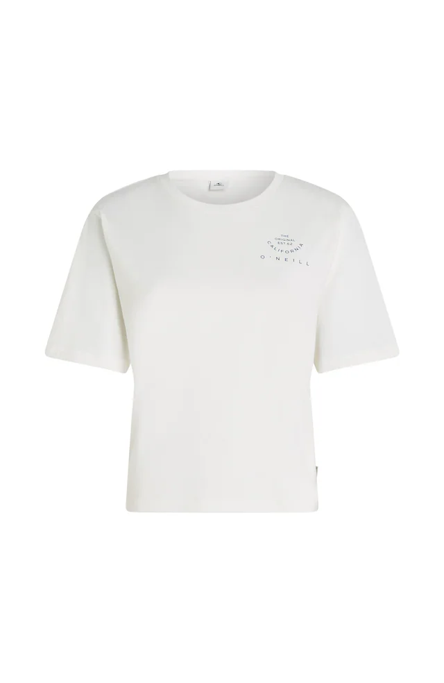 O'Neill T-Shirt »SUMMER MUSTHAVES BACK PRINT T-SHIRT« mit wasserbasierten Prints auf Brust und Rücken, lockere Passform