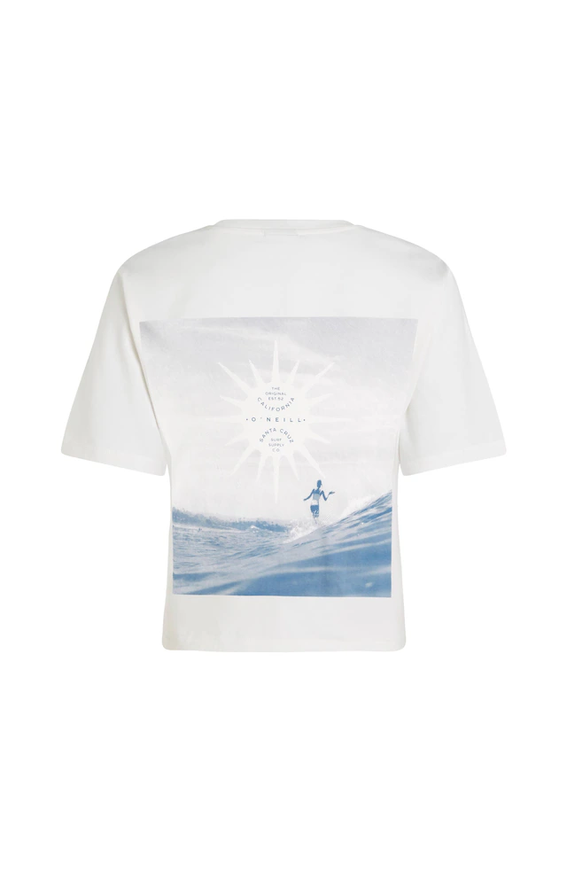 O'Neill T-Shirt »SUMMER MUSTHAVES BACK PRINT T-SHIRT« mit wasserbasierten Prints auf Brust und Rücken, lockere Passform