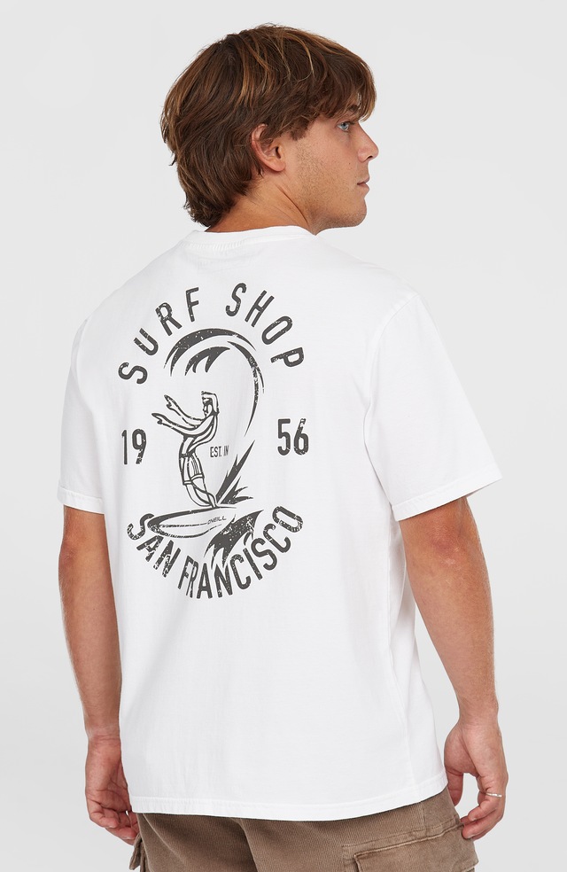 O'Neill T-Shirt »O'RIGINALS SURF SHOP T-SHIRT« aus mittelschwerer Baumwolle, in den Größen S bis XXL