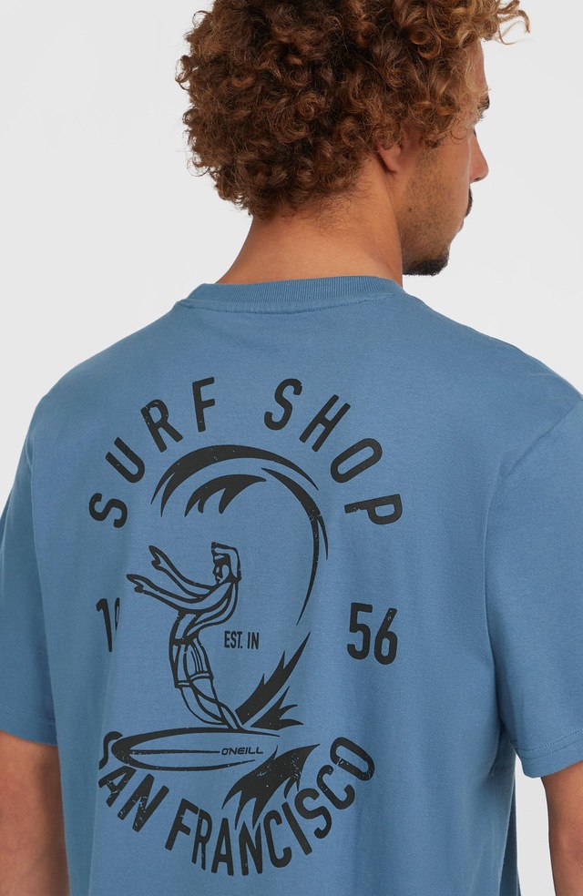 O'Neill T-Shirt »O'RIGINALS SURF SHOP T-SHIRT« aus mittelschwerer Baumwolle, in den Größen S bis XXL