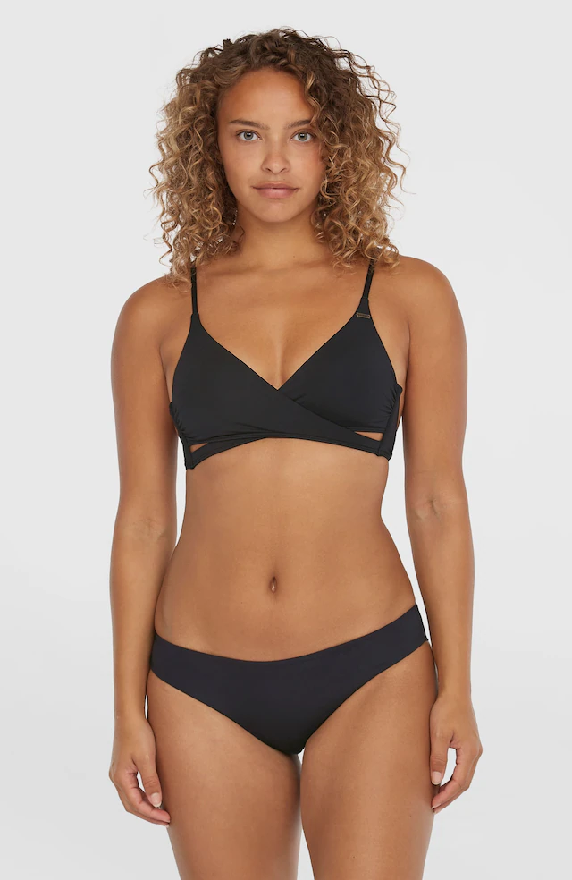 O'Neill Triangel-Bikini »ESSENTIALS BAAY MAOI BIKINI SET« 2 Stk. mit überkreuzter Frontpartie