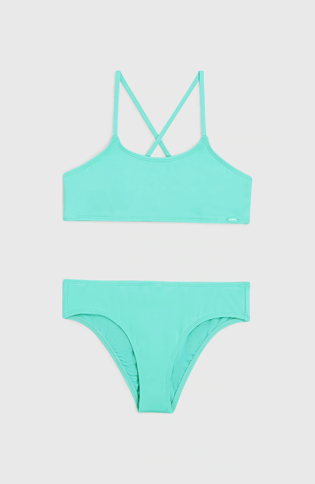 O'Neill Bustier-Bikini »ESSENTIALS BRALETTE BIKINI SET« mit festen Trägern, gut abdeckendes Höschen