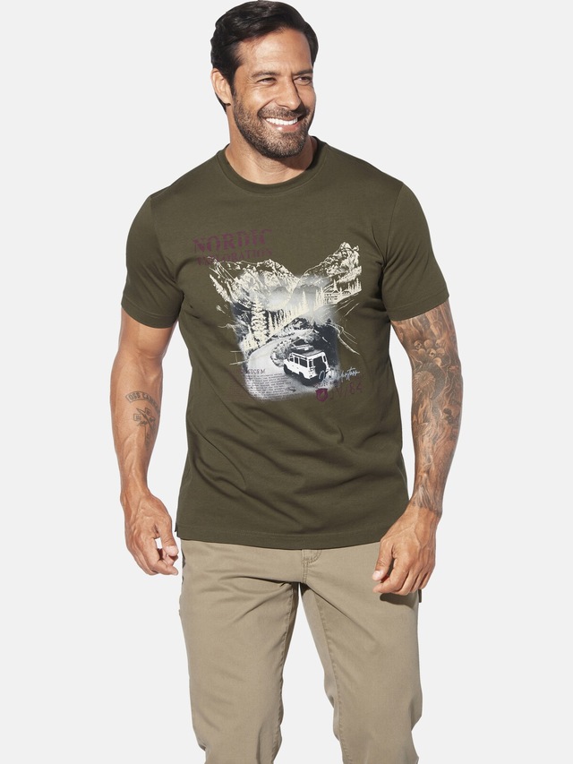Jan Vanderstorm T-Shirt »T-Shirt HAKSE«