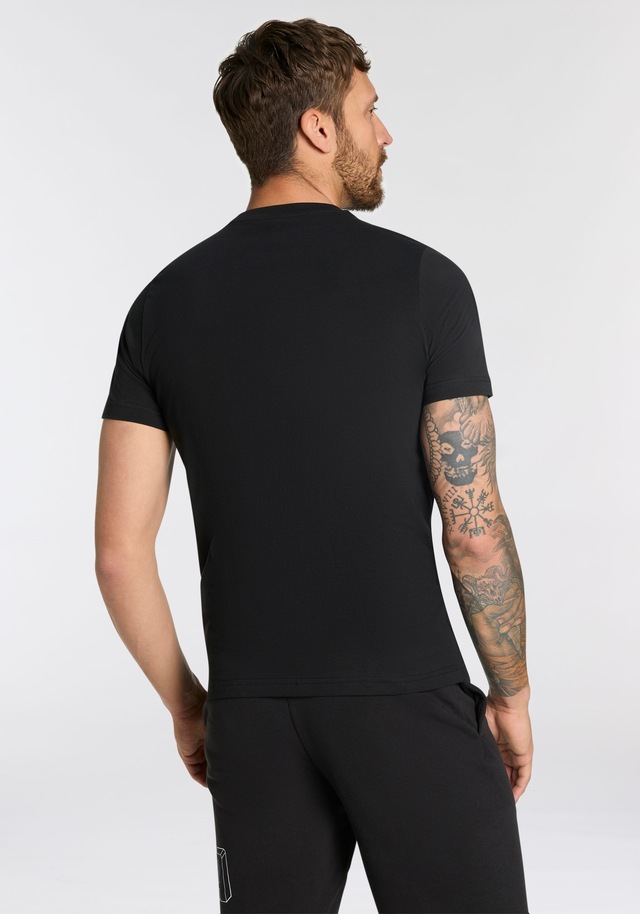 PUMA T-Shirt »ESS LOGO LAB HOG TEE« Regular Fit, Kurzarm, für sportlichen Look, Rundhalsausschnitt