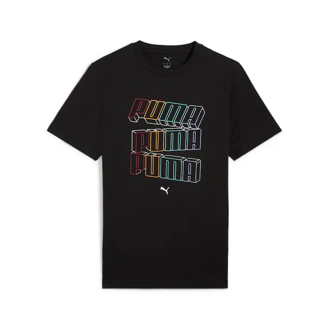PUMA T-Shirt »ESS LOGO LAB HOG TEE« Regular Fit, Kurzarm, für sportlichen Look, Rundhalsausschnitt