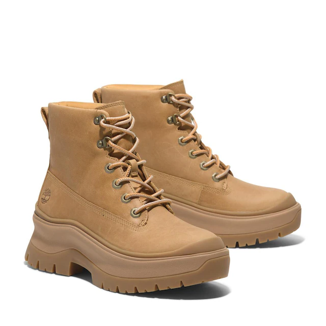 Timberland Schnürstiefelette »ROXIE LANE MID LACE UP BOOT« Winterschuhe, Winterstiefel, Schnürboots, Winterboots
