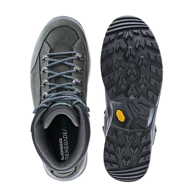 Lowa Wanderschuh »RENEGADE EVO GORE-TEX® MID Ws« wasserdicht dank Gore-Tex Membrane, mit Vibram Sohle