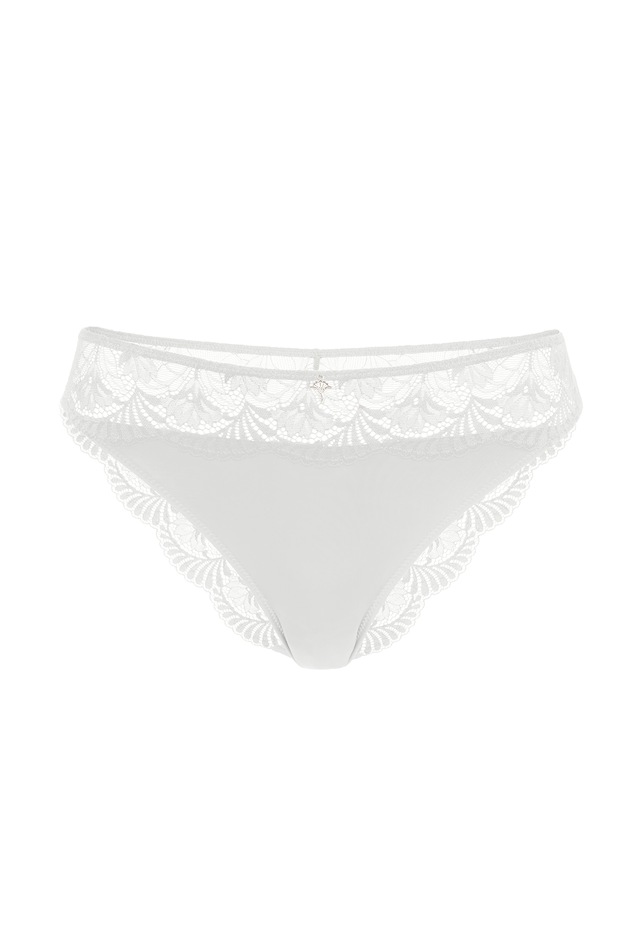 JOOP! Tanga »Beautiful« mit Spitzen-Details im Cornflower-Design