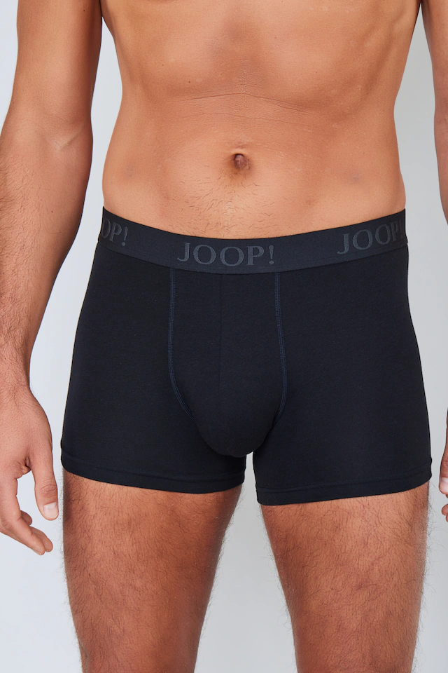 JOOP! Boxer »Everyday« Cotton-Stretch, hüftiger Sitz, elastisch, Logo-Bund
