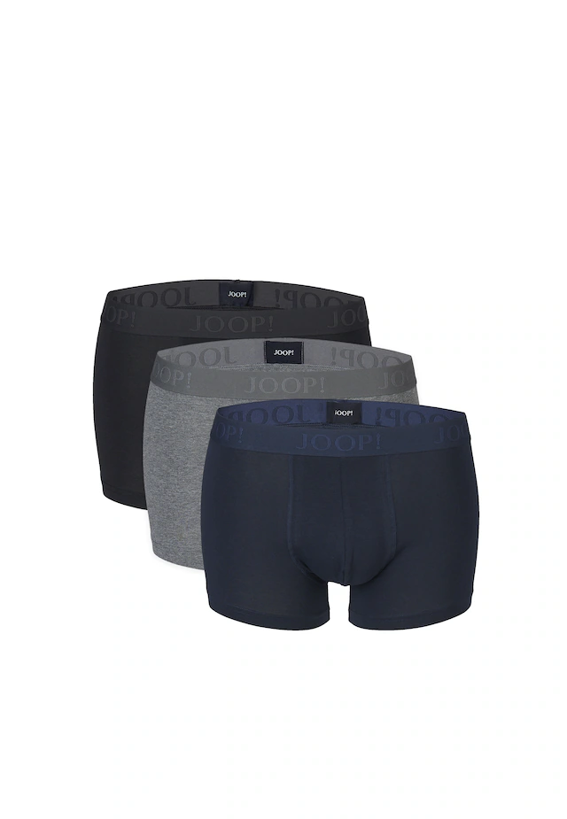 JOOP! Boxer »Everyday« Cotton-Stretch, hüftiger Sitz, elastisch, Logo-Bund