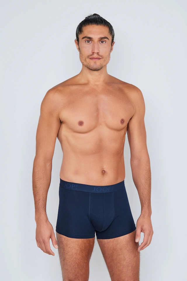 JOOP! Boxer »Everyday« Cotton-Stretch, hüftiger Sitz, elastisch, Logo-Bund