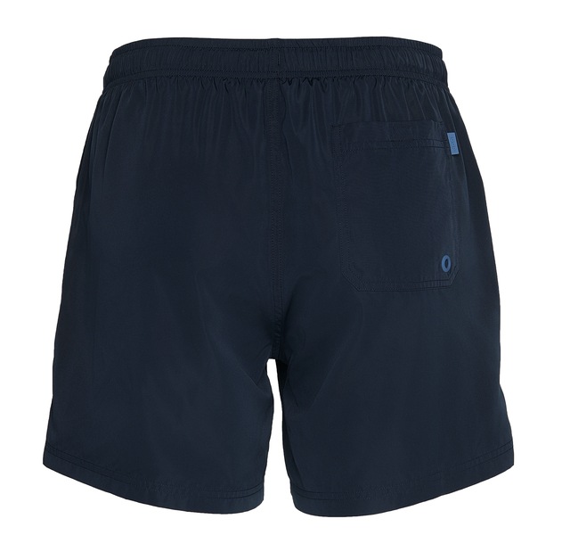 JOOP! Badeshorts »Solid« Cornflower-Logo, kurze Seitenschlitze