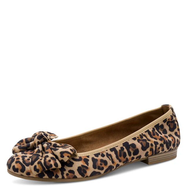 Tamaris Ballerina , Blockabsatz, Businessschuh, Schlupfschuh hat eine schmale Form