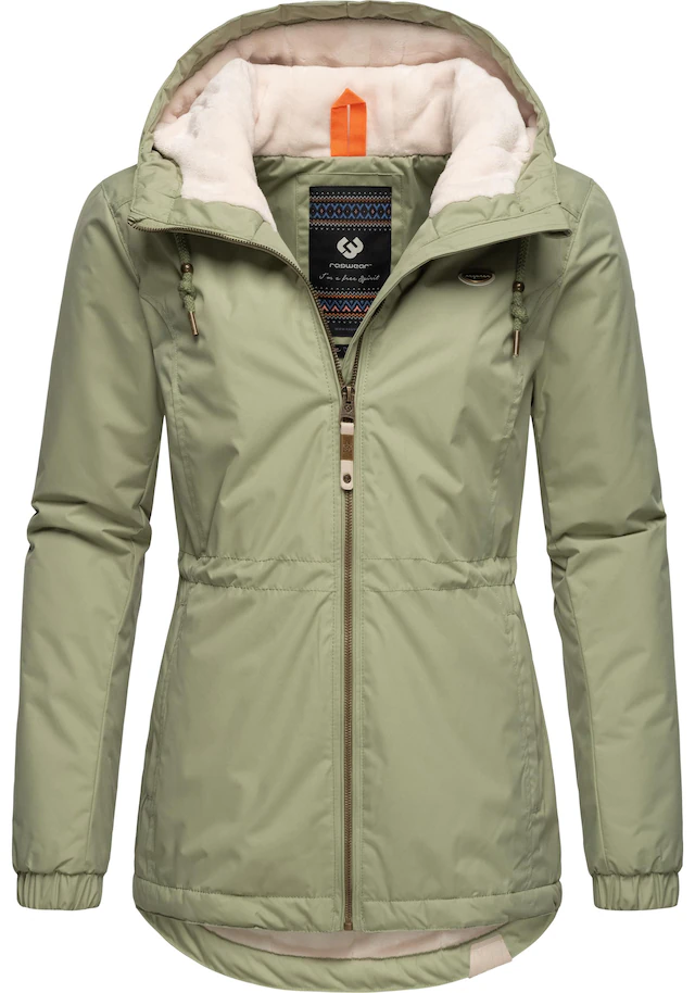 Ragwear Winterjacke »Dankka Warm« mit Kapuze Wasserdichte weiche Damen Jacke für den Winter