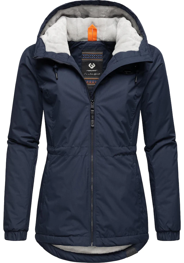 Ragwear Winterjacke »Dankka Warm« mit Kapuze Wasserdichte weiche Damen Jacke für den Winter