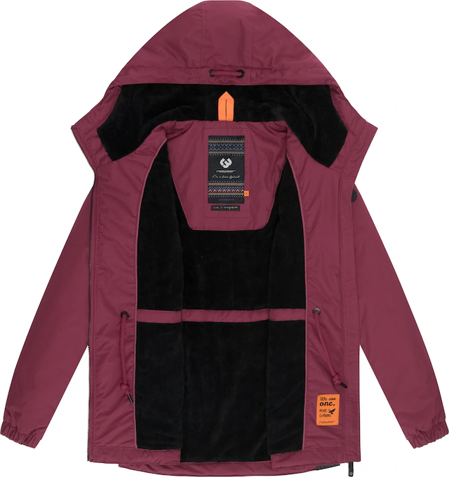 Ragwear Winterjacke »Dankka Warm« mit Kapuze Wasserdichte weiche Damen Jacke für den Winter