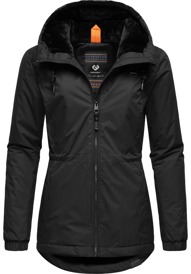 Ragwear Winterjacke »Dankka Warm« mit Kapuze Wasserdichte weiche Damen Jacke für den Winter