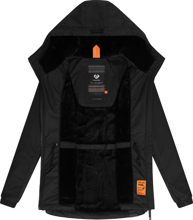 Ragwear Winterjacke »Dankka Warm« mit Kapuze Wasserdichte weiche Damen Jacke für den Winter