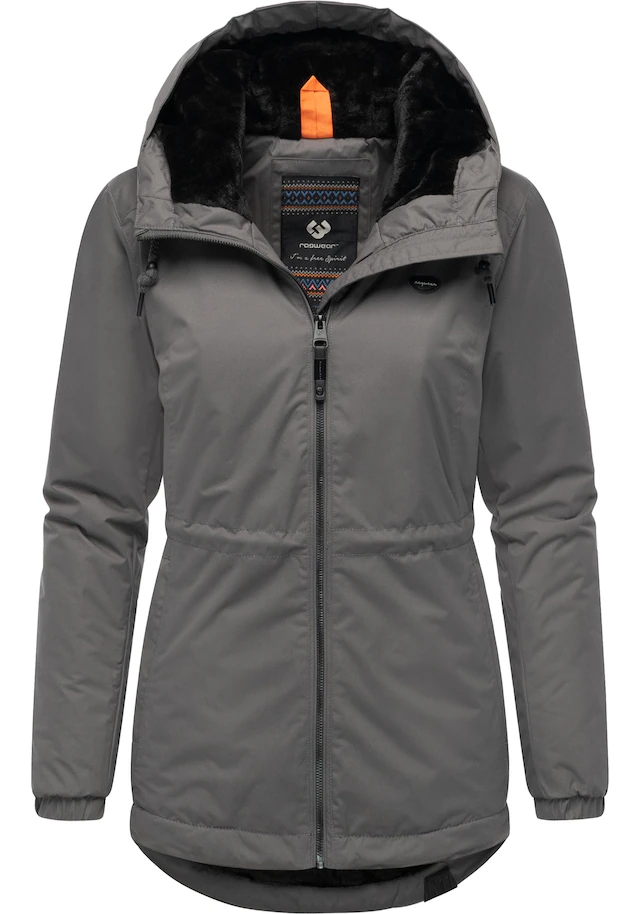 Ragwear Winterjacke »Dankka Warm« mit Kapuze Wasserdichte weiche Damen Jacke für den Winter