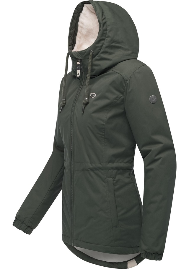 Ragwear Winterjacke »Dankka Warm« mit Kapuze Wasserdichte weiche Damen Jacke für den Winter