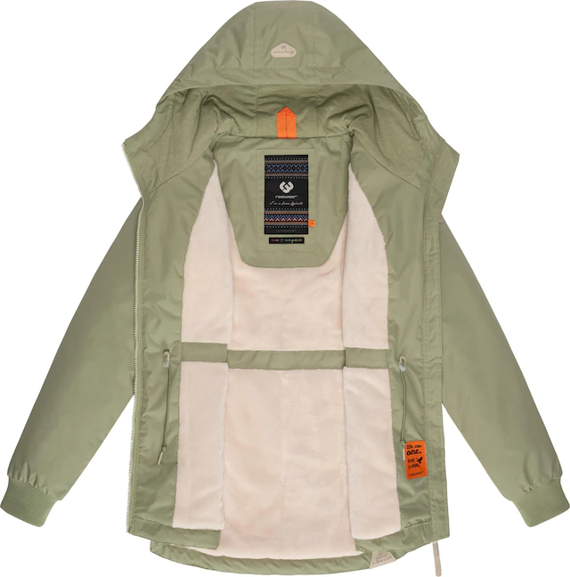 Ragwear Winterjacke »Dowey Warm« 1 Stk. tlg. mit Kapuze Wasserdichte weiche Damen Jacke für den Winter