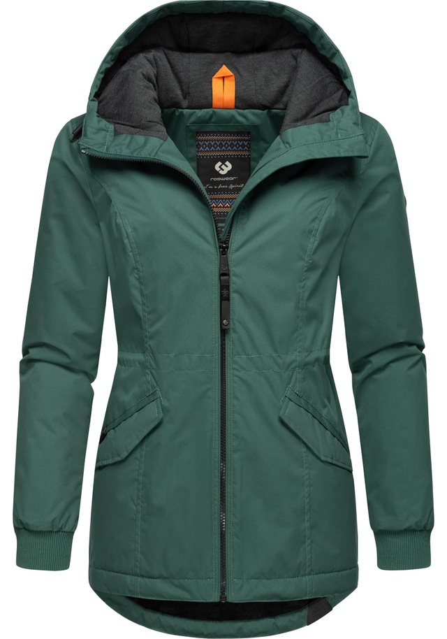 Ragwear Winterjacke »Dowey Warm« 1 Stk. tlg. mit Kapuze Wasserdichte weiche Damen Jacke für den Winter
