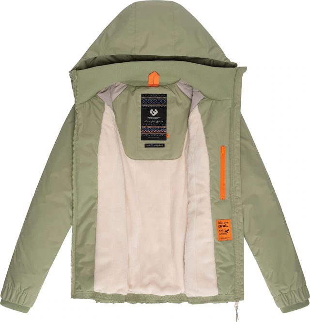 Ragwear Winterjacke »Dizzie Warm« mit Kapuze Wasserdichte Damen Jacke mit Kapuze
