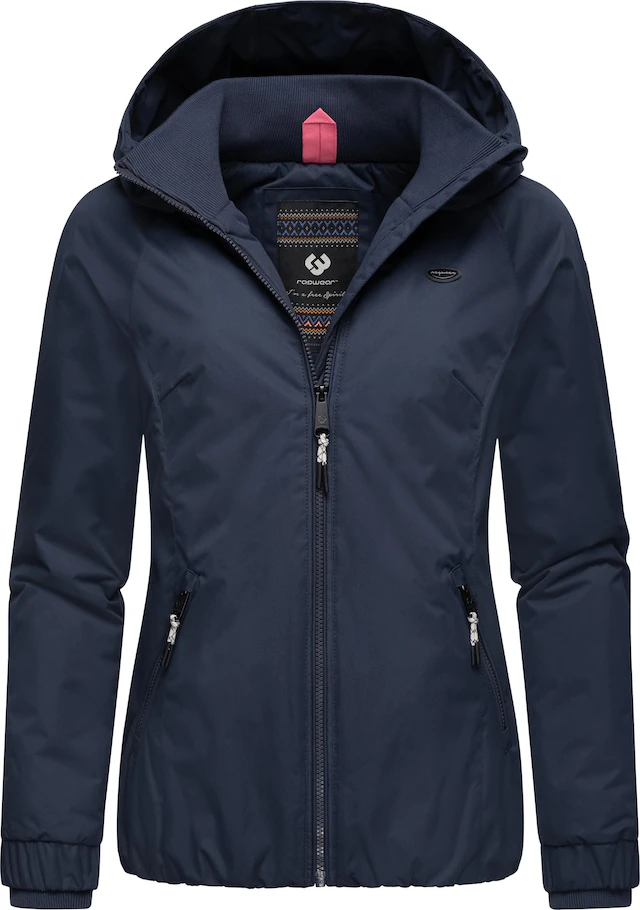 Ragwear Winterjacke »Dizzie Warm« mit Kapuze Wasserdichte Damen Jacke mit Kapuze