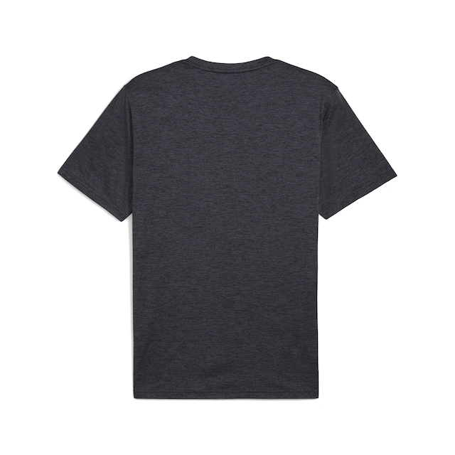 PUMA Trainingsshirt »M TAD ESSENTIAL HEATHER CAT TEE (CF LARGE CAT)« mit Rundhalsausschnitt, mit Kurzarm, für sportliche Aktivitäten