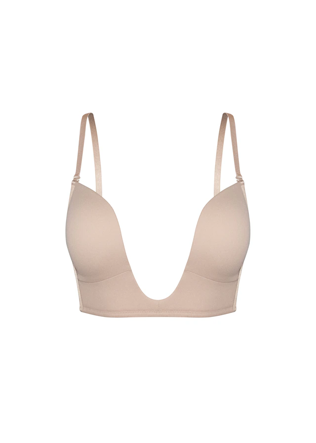 MAGIC Bodyfashion Bügelloser BH »V-Bra« extrem tief fallender Ausschnitt und extra tiefer Rücken